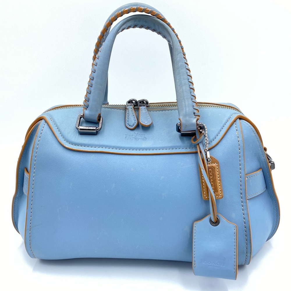 Coach 37212 Ace Satchel In Glovetanned Leather